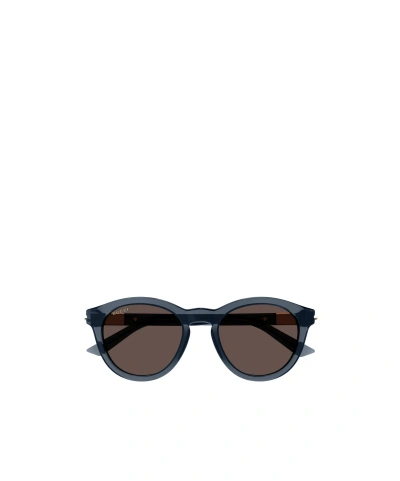 Gucci Pantos-frame Sunglasses In Brown