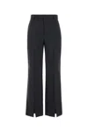 Gucci Wool Pant With Front Pleats And Side Slits