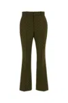 Gucci Tailored Canvas Gg Trousers