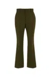 Gucci Tailored Canvas Gg Trousers