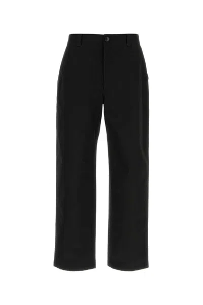 Gucci Black Cotton Trousers