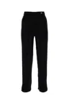 Gucci Chic Black Viscose Blend Pants For Women In Black