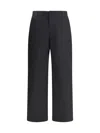Gucci Men Cotton Pants In Black
