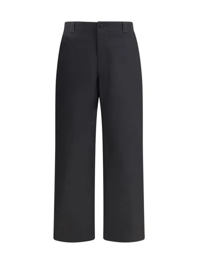 Gucci Men Cotton Pants In Black