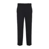 Gucci Boucle Pants In Wool Blend In Black