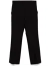 Gucci Bootcut Jersey Trousers In Black  