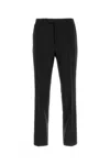 Gucci Midnight Blue Wool Pant In Black
