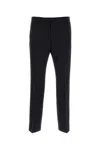 Gucci Wool Twill Pant In Black