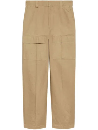 Gucci Trousers Clothing In Brown