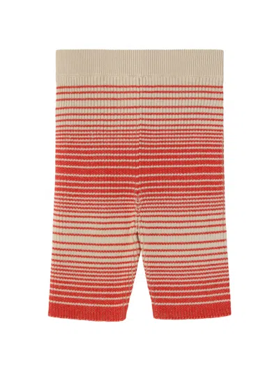 Gucci Kids' Pants For Boy In Red Beige