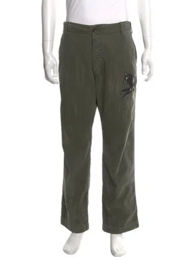 Pre-owned Gucci Pants In Green