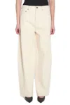 Gucci Balloon Jeans In White