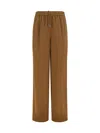 Gucci Women Pants In Vintage Camel