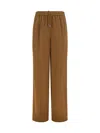 Gucci Women Pants In Vintage Camel