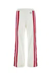 Gucci White Polyester Blend Pant In White