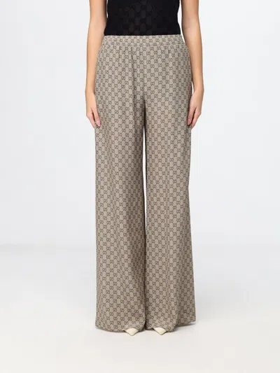 Gucci Pants Woman In Beige