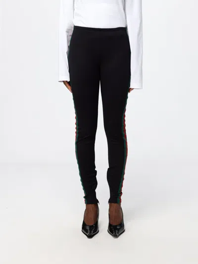 Gucci Pants Woman In Black