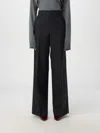 Gucci Pants Woman Grey Woman In Gray