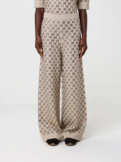 Gucci Pants Woman  In Neutral