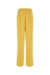 Gucci Joggers Jacquard Elastic Waistband In Yellow