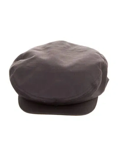 Pre-owned Gucci Paperboy Hat Size M In Brown