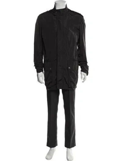 Pre-owned Gucci Parka In Black