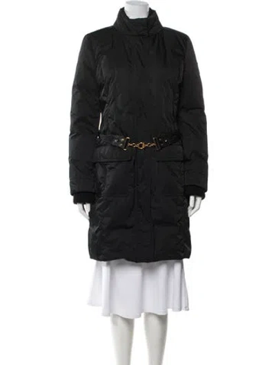 Pre-owned Gucci Parka In Black