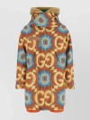 GUCCI PARKA WITH EMBROIDERED POLYESTER BLEND