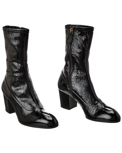 Gucci Patent Boot (authentic ) In Black