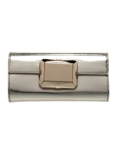 Pre-owned Gucci Patent Leather Clutch