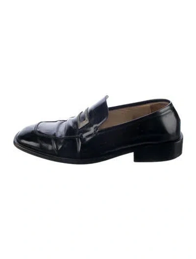 Pre-owned Gucci Patent Leather Loafers In Multi
