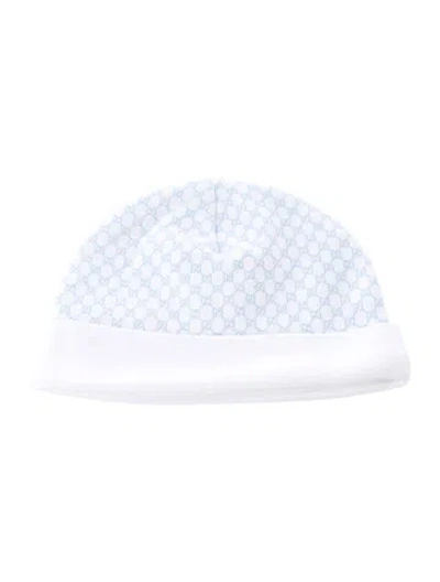 Pre-owned Gucci Babies' Pattern Beanie W/tags In Blue