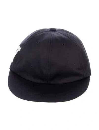 Pre-owned Gucci Pattern Print Baseball Cap In Black
