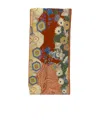 Gucci Pattern Scarf In Brown