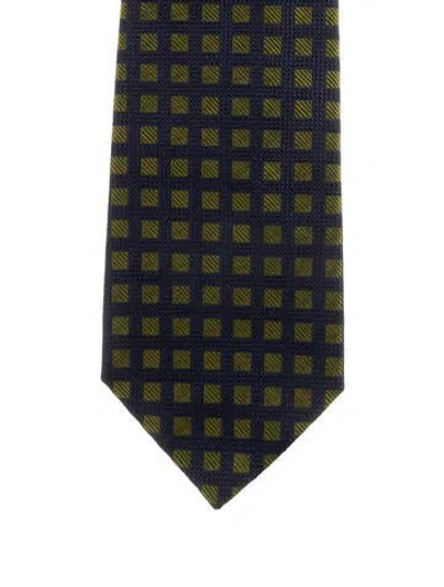 Pre-owned Gucci Pattern Silk Tie In Multi