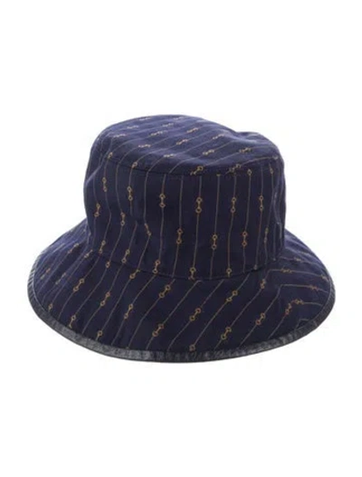 Pre-owned Gucci Patterned Bucket Hat