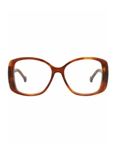 Pre-owned Gucci Patterned Eyeglasses W/ Tags In Brown