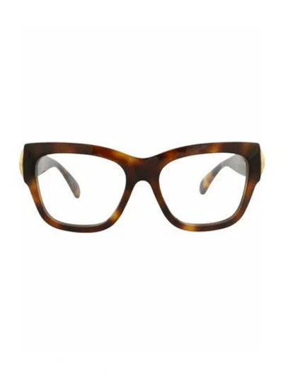 Pre-owned Gucci Patterned Eyeglasses W/ Tags In Brown