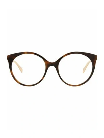 Pre-owned Gucci Patterned Eyeglasses W/ Tags In Brown