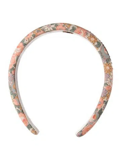 Pre-owned Gucci Patterned Headband In Pink