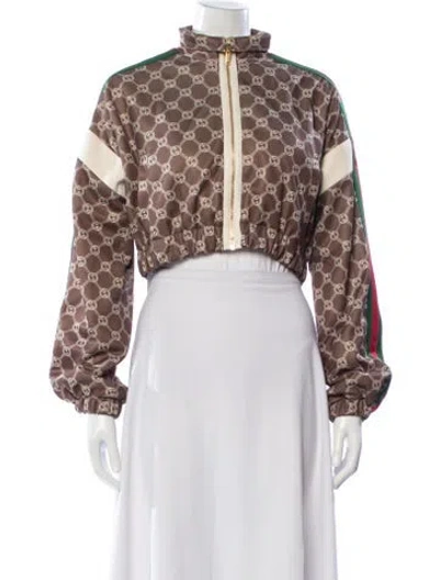 Pre-owned Gucci Patterned Jacket In Multi