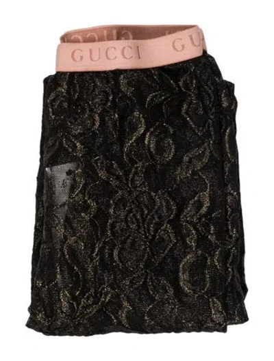 Pre-owned Gucci Patterned Pajamas In Black