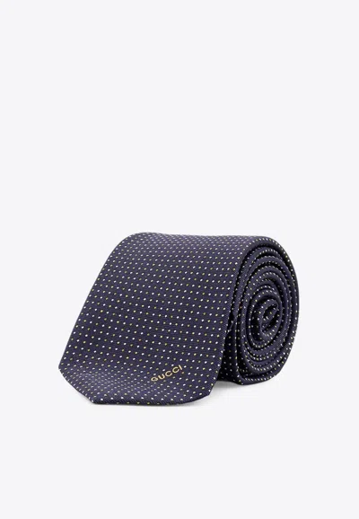 Gucci Patterned Silk Tie