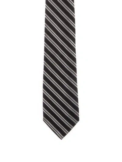 Pre-owned Gucci Patterned Silk Tie In Multi