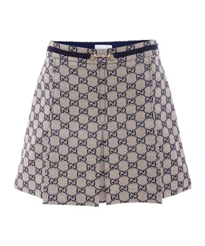 GUCCI PATTERNED SKIRT