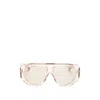 Gucci Patterned Sunglasses In Neutral