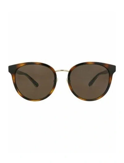 Pre-owned Gucci Patterned Sunglasses W/ Tags In Brown