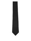 Gucci Patterned Tie In Black