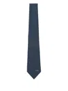 Gucci Patterned Tie In Blue