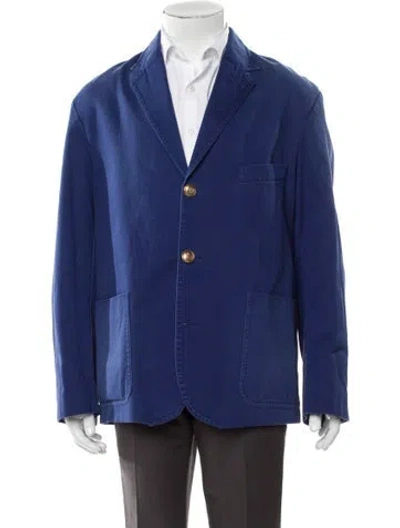 Pre-owned Gucci Peacoat W/ Tags In Blue